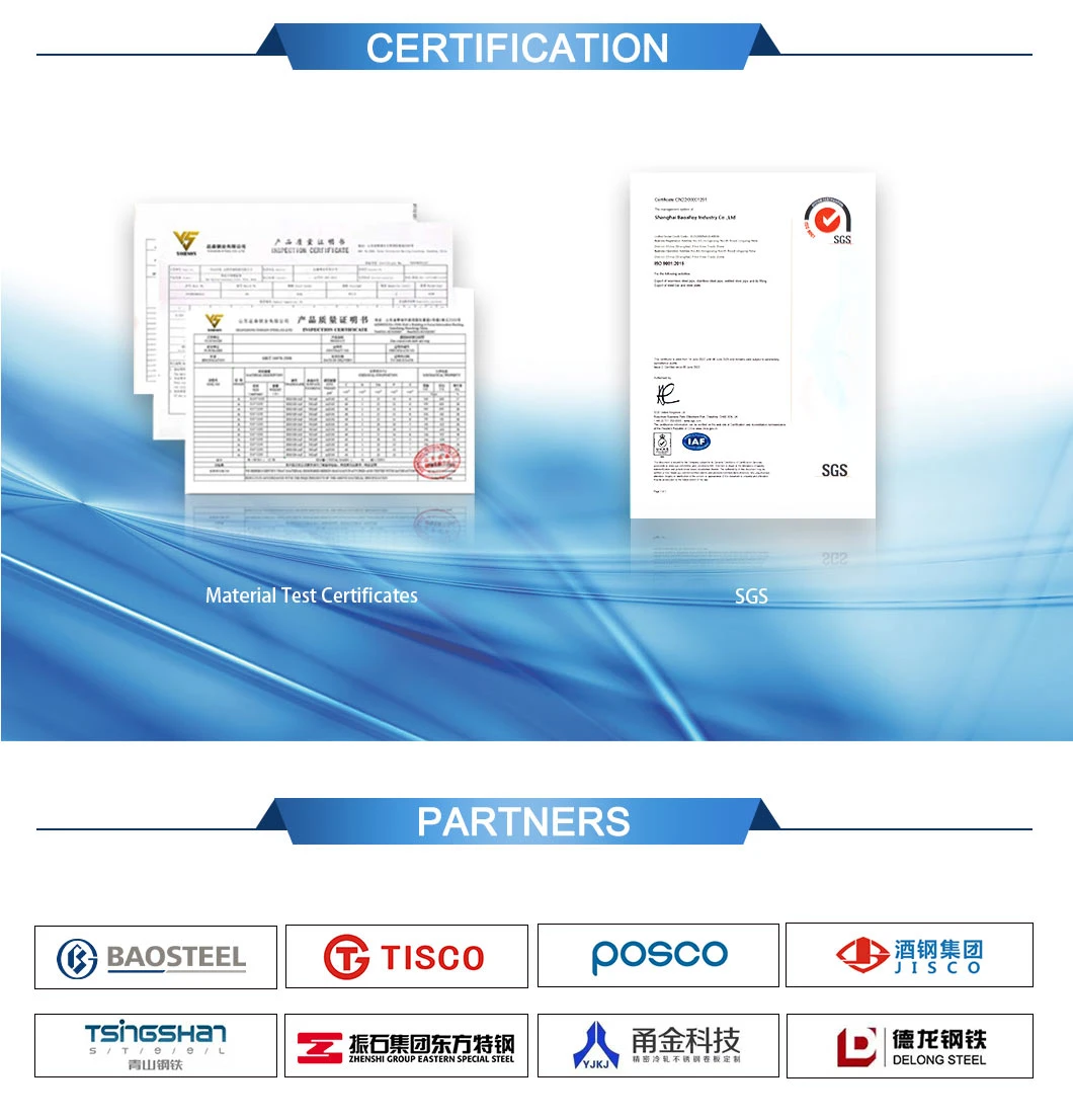 Incoloy 800 / 800h / 800htincoloy 825ASTM B408 / ASME Sb408 Incoloy Inconel Hastelloy